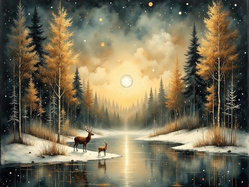 <lora:Exquisite Flux:1.0> <lora:divineOil:1.0> <lora:Abstract Reality:1.0> <lora:Ink Poet:1.0> As the music box opens, a...