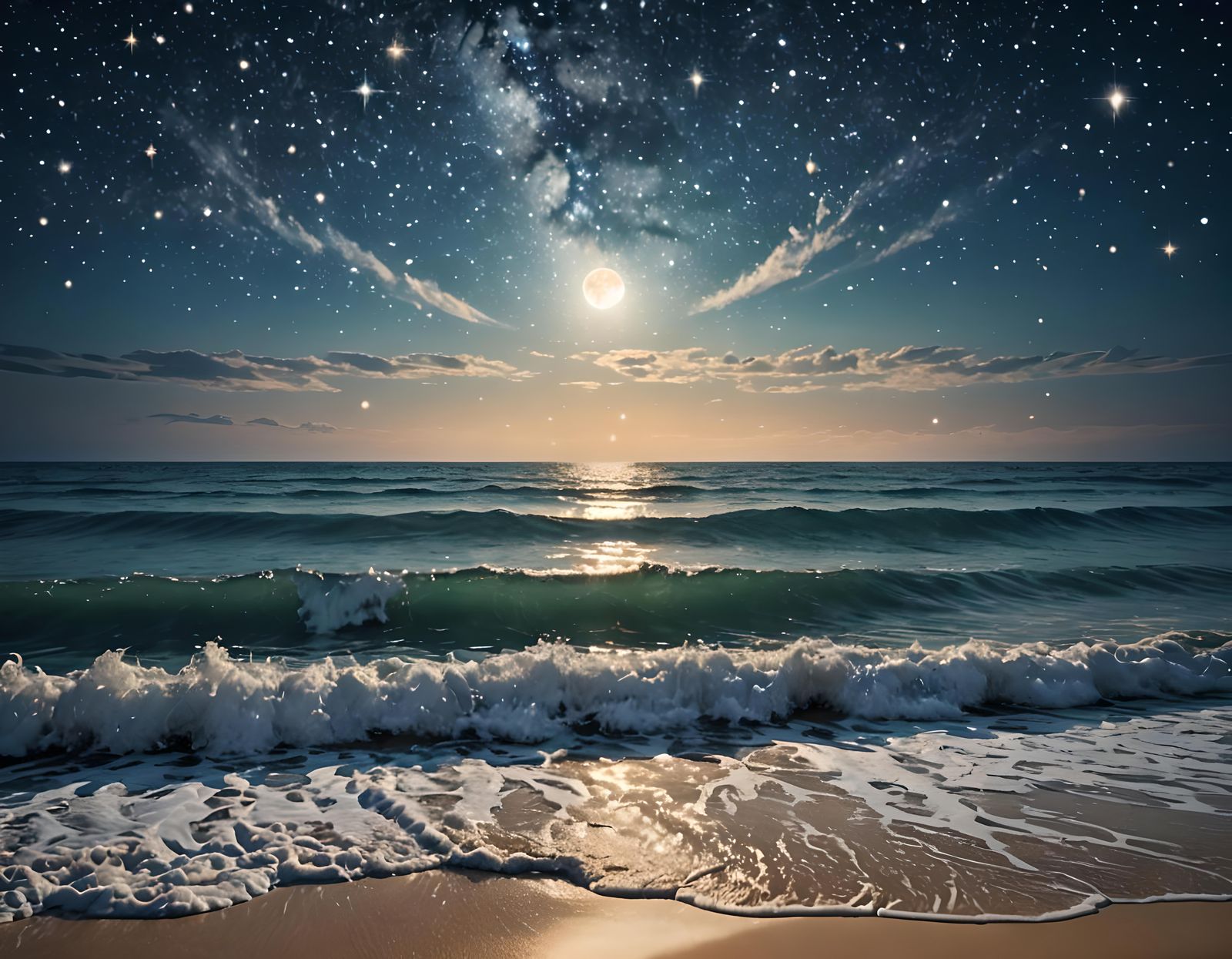 Shimmering Sky