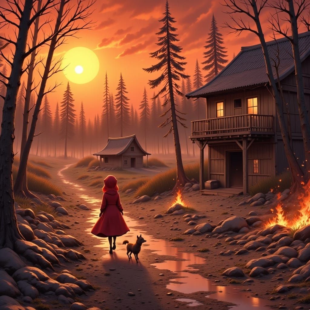Red Ridinghood in the Apocalypse
