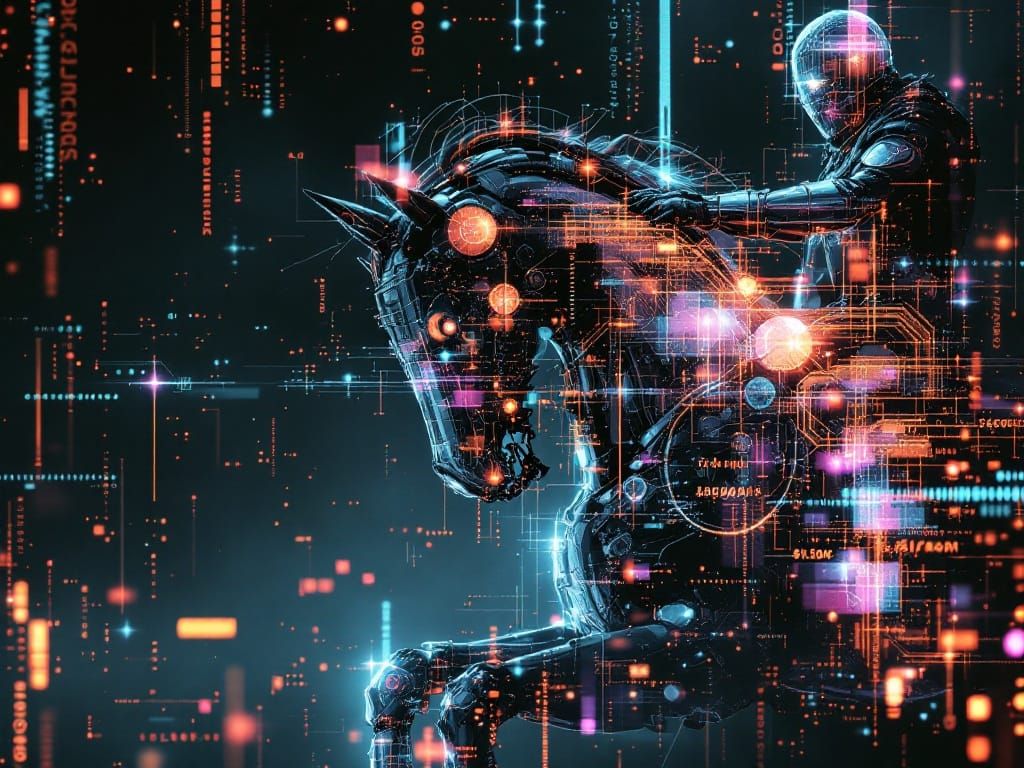 Steampunk Knight Sees Through Reality's Code