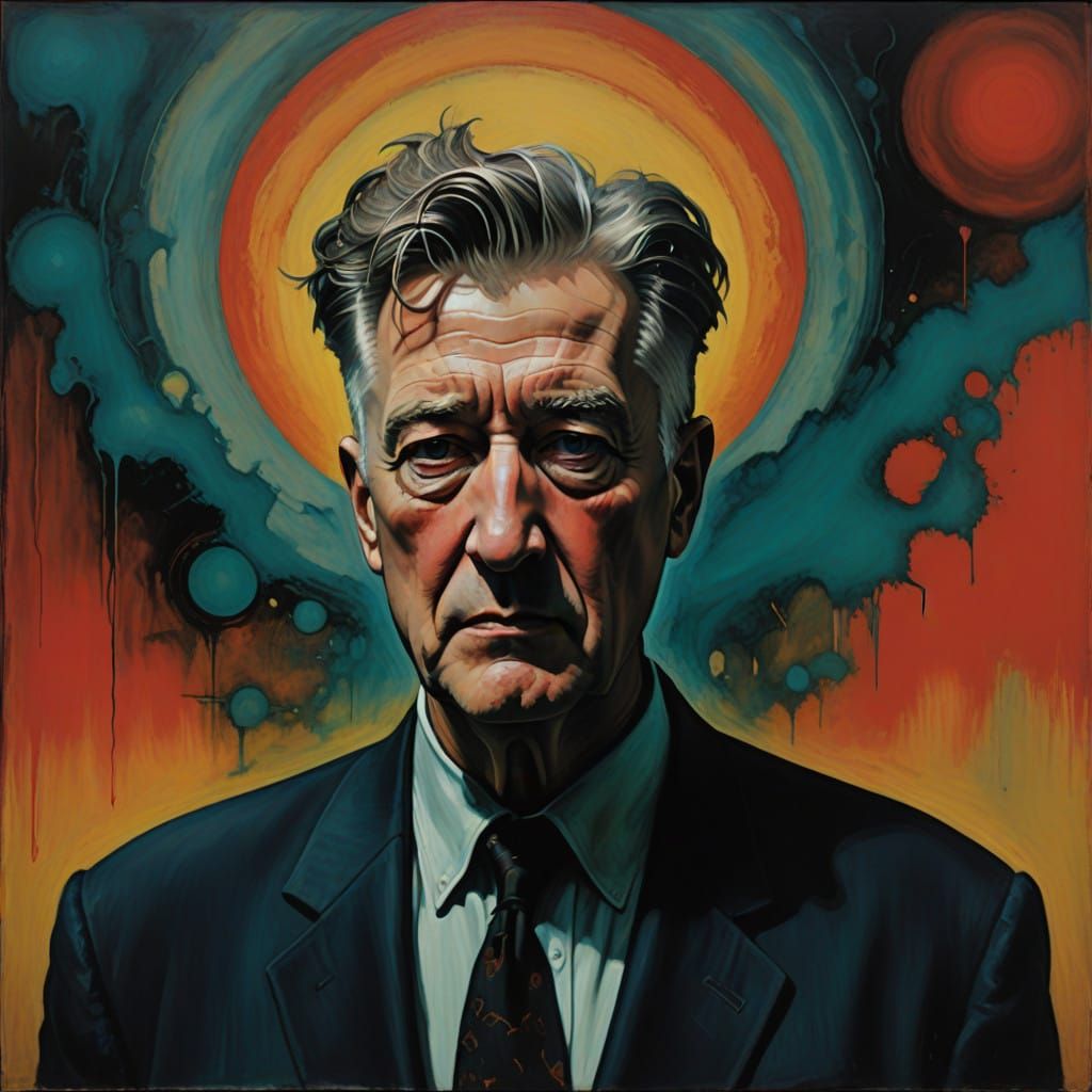 Ethereal Portrait of a Dreamweaver in a Surrealist Nightmare