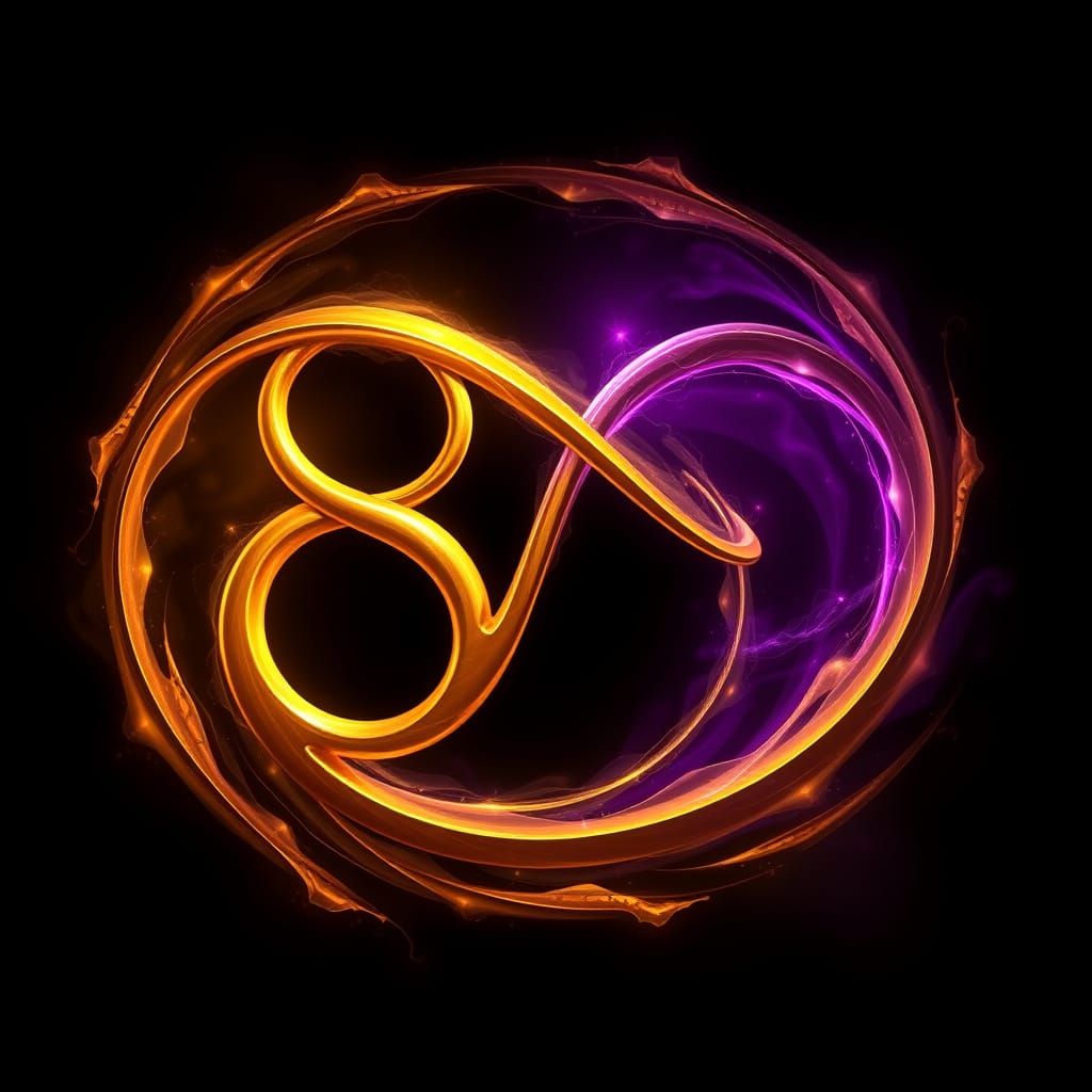 Ethereal Infinity Vortex in Vibrant Colors