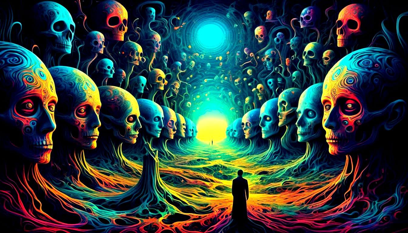 Tormented Souls in a Psychedelic Dimension