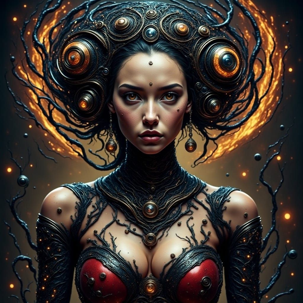 Beautiful Woman Generated by AI