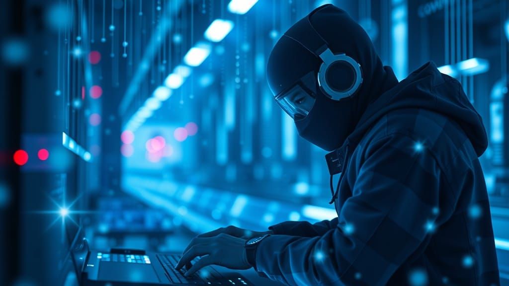 Cyberpunk Cityscape in Neon Lights