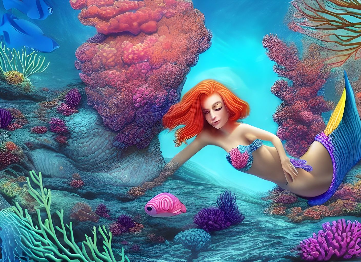 Look what's under the sea!