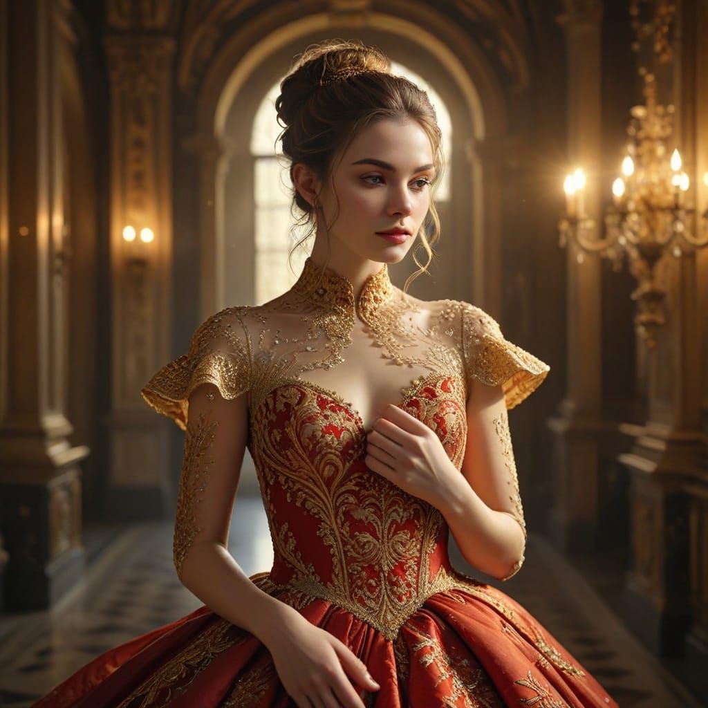 haute couture féminine élégante et raffinée