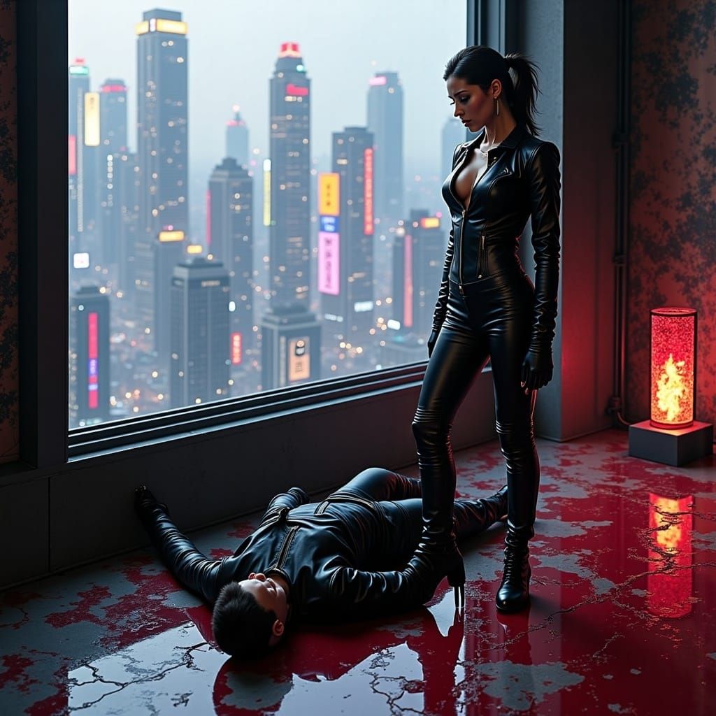 Cyberpunk Assassin