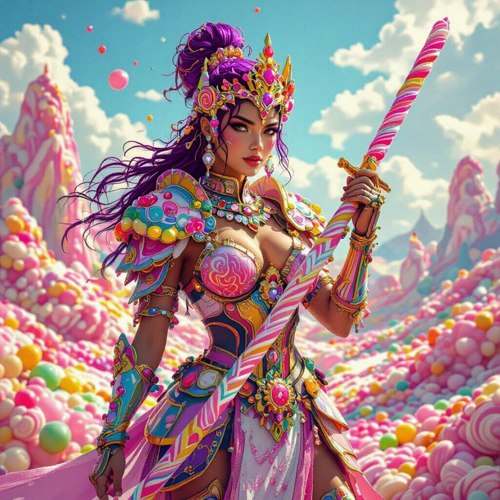 Candy Goddess Warrior: Sweet Power