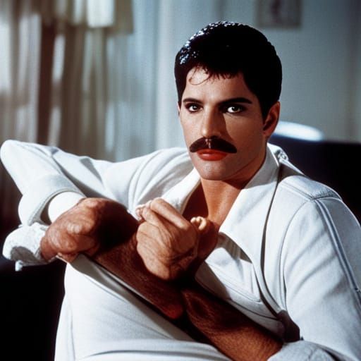 Freddie Mercury in Nightmare on Elm Street Scene