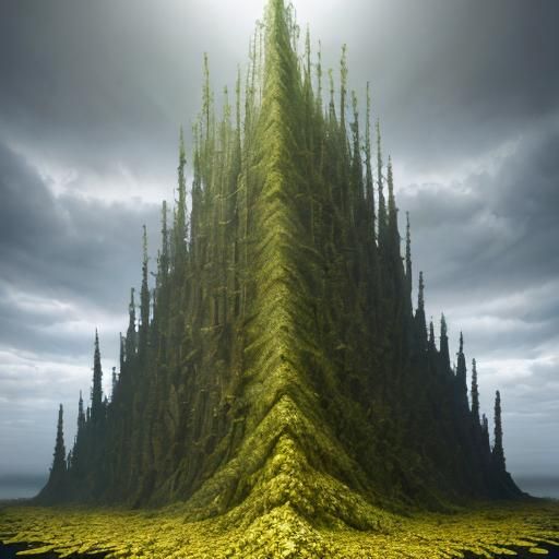 Surreal Retrofuturistic Seascape with Ethereal Reflections