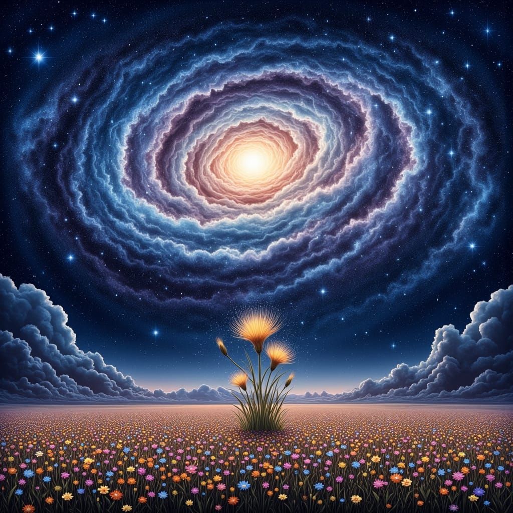 Galactic Symphony in Cosmic Colors