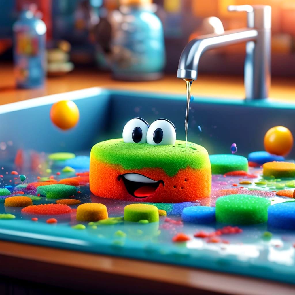 Microscopic World: Sponge Teeming with Life