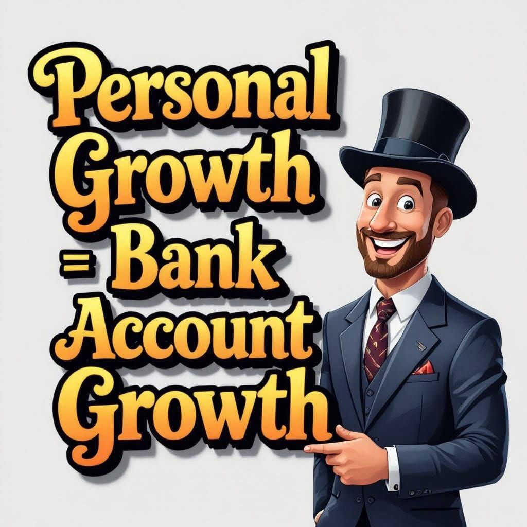 Surreal Whistler-Inspired Portrait of a Happy Businessman