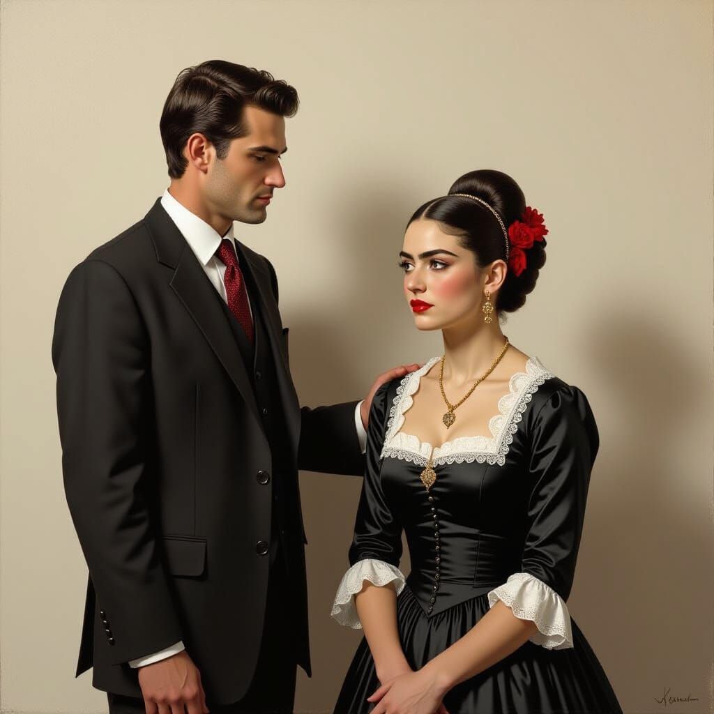 Distressed Woman Advised to Plead Guilty: Caravaggio Style