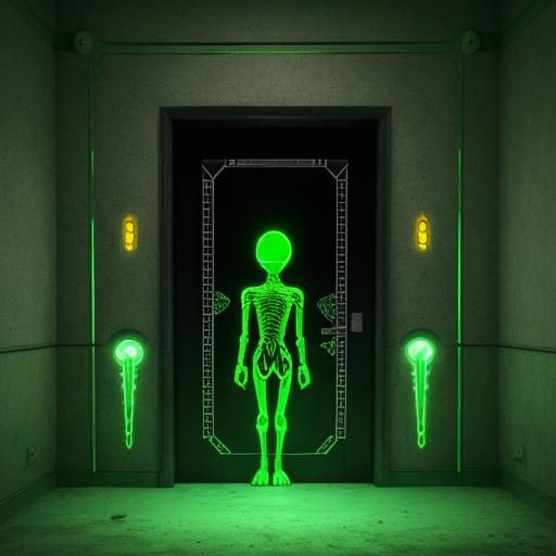 Surreal Alien Encounter at Area 51