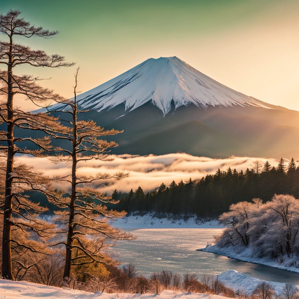 Mount Fuji: Golden Hour Landscape Photography