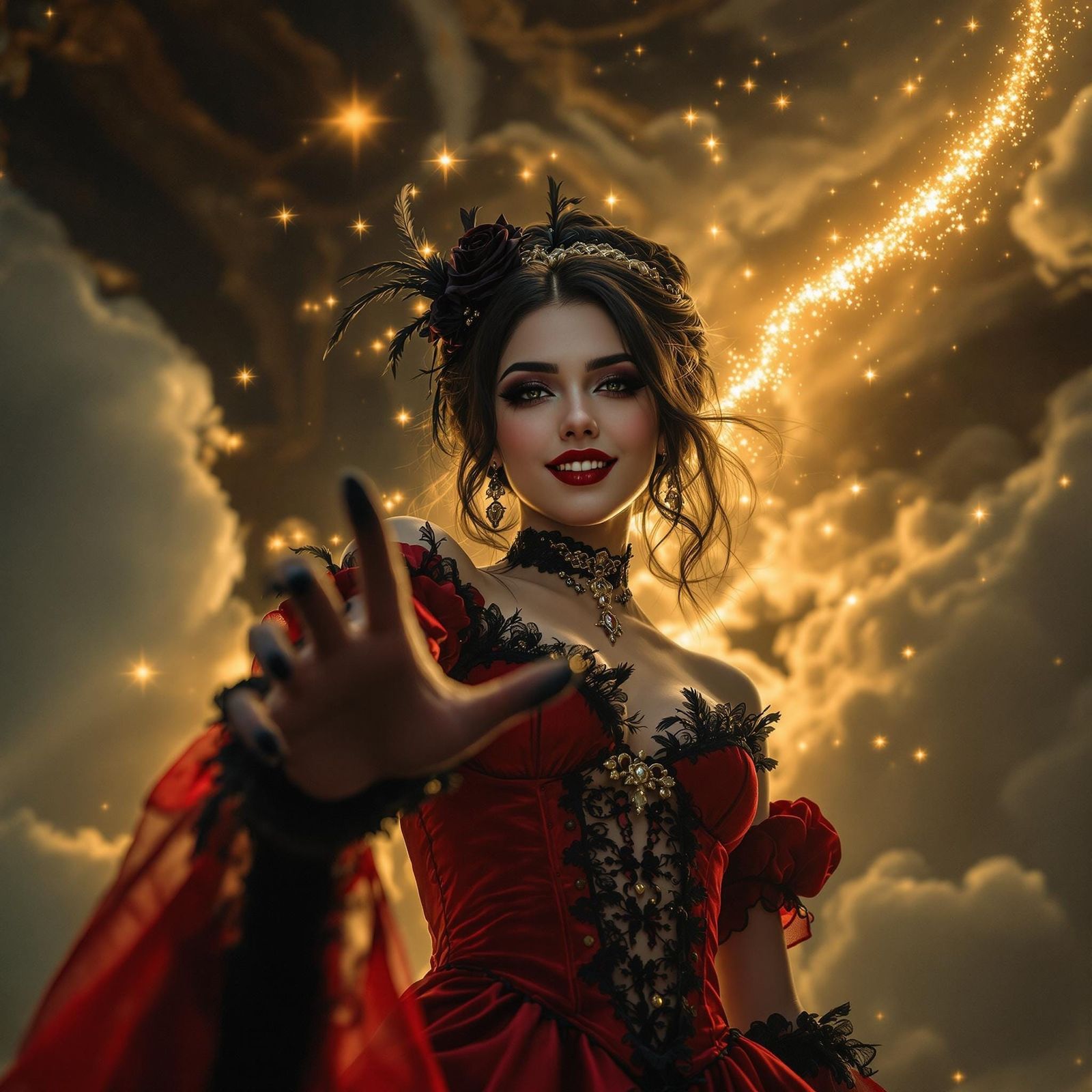 Take my hand and follow my lead