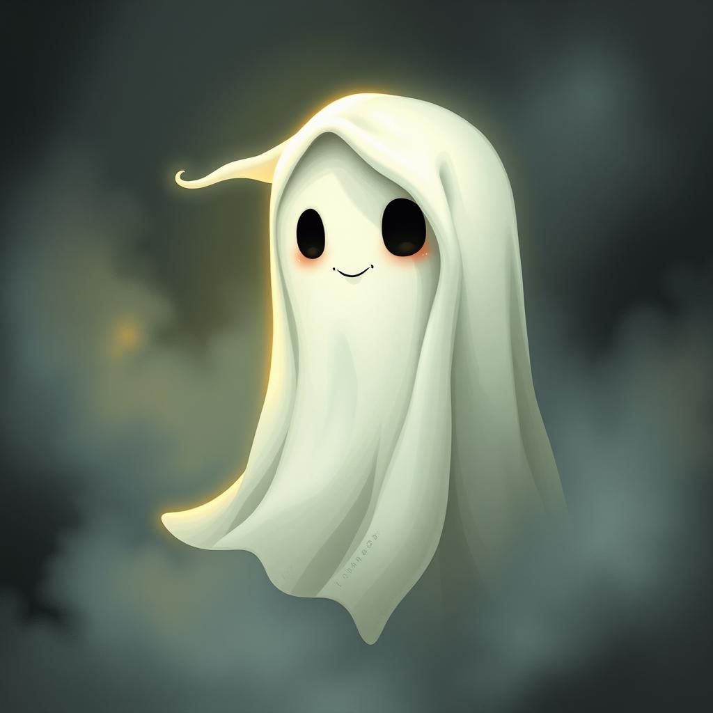 Scary but cute ghost