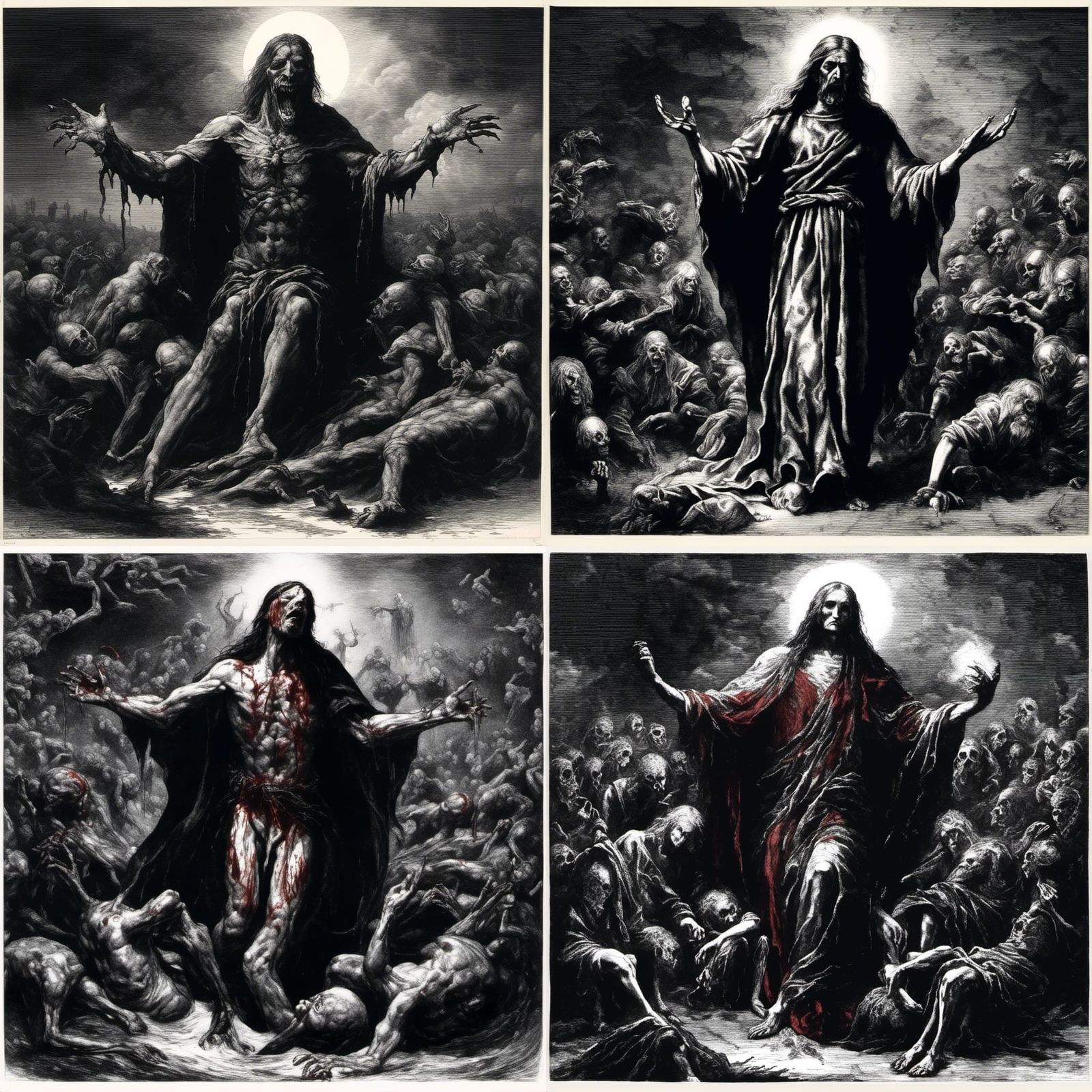 Dark Fantasy Realism: Demon's Attack