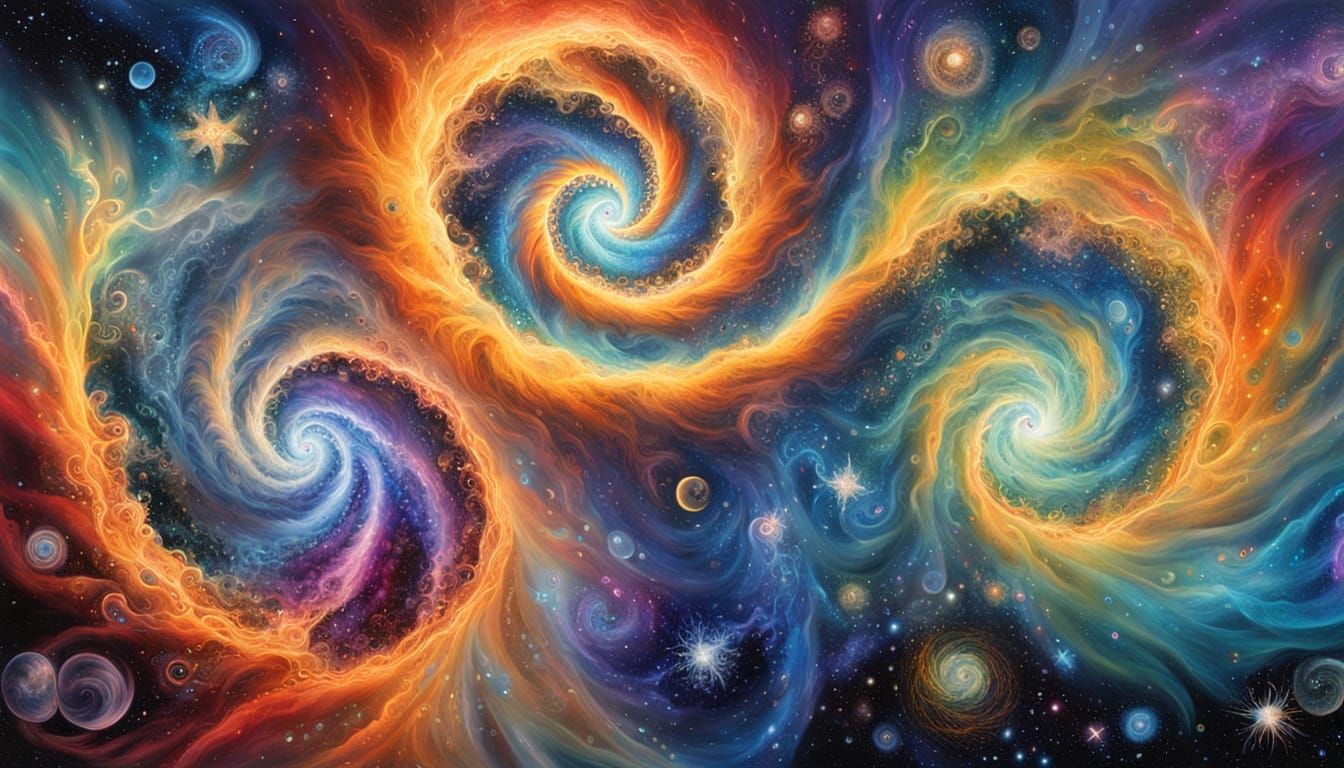 Rainbow Spirals (Millennium Twain's StarEvolvers AstroMagnet...