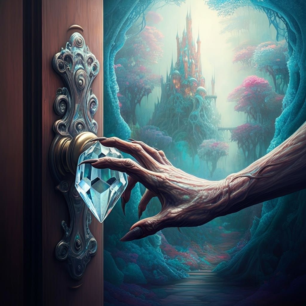 Crystal Portal to the Faerie Realm