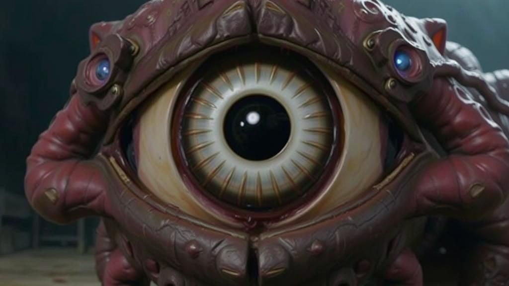 Eldritch Horror: Grotesque Fusion of Azathoth and Bloop