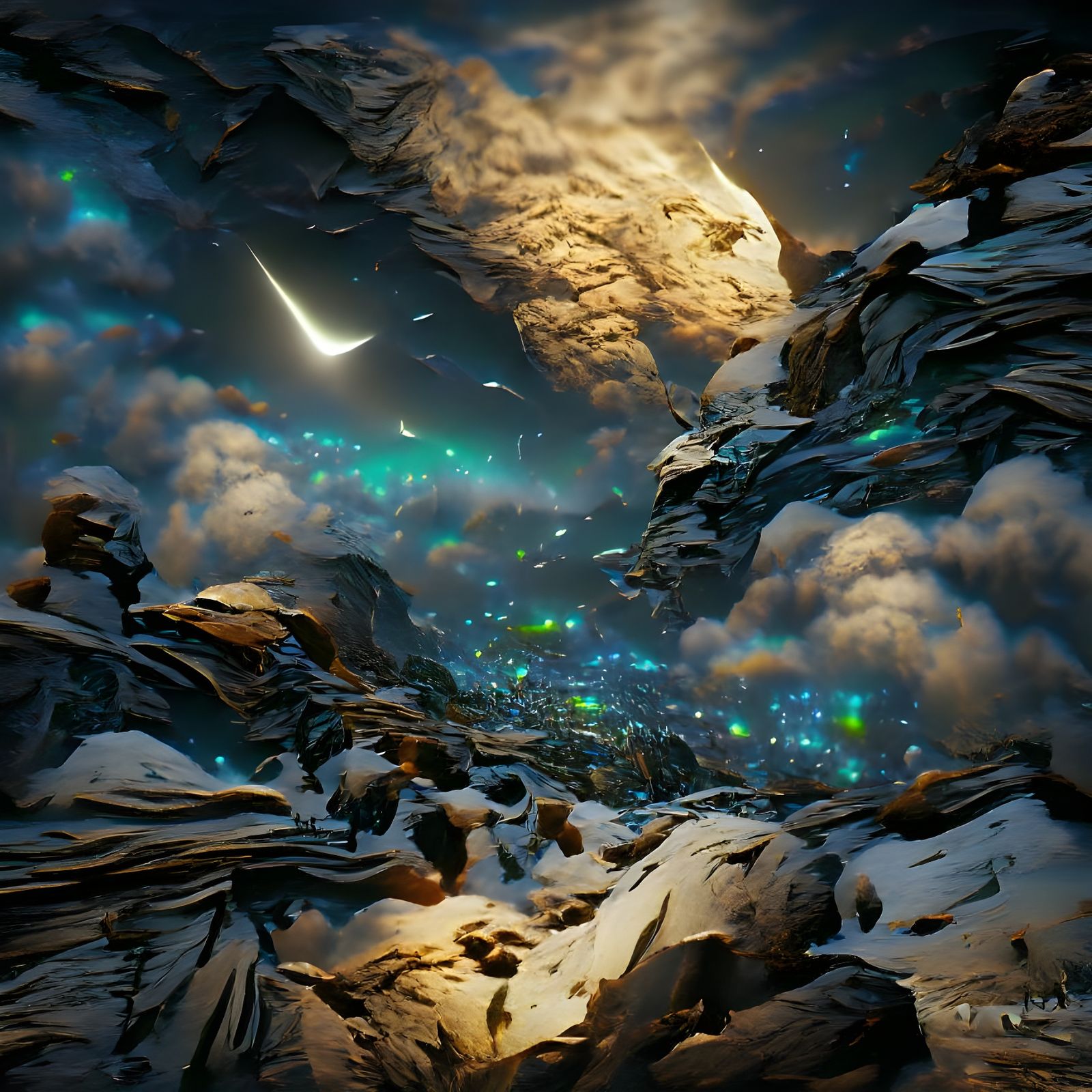 Spectacular Comet Quarry in Unreal Engine