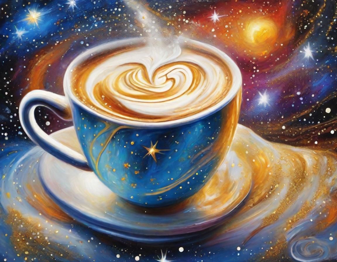 'Galaxy latte"