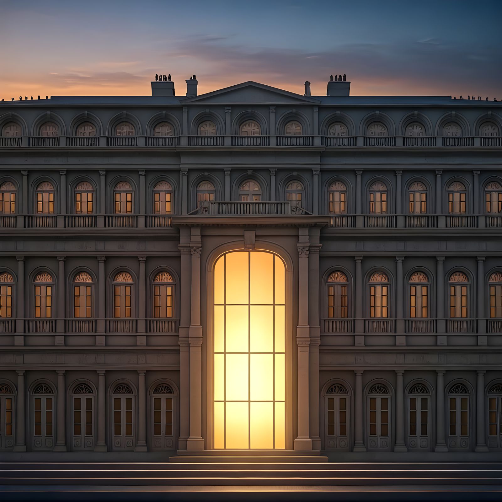 A House with Doors for Windows and a Window for a Front Door