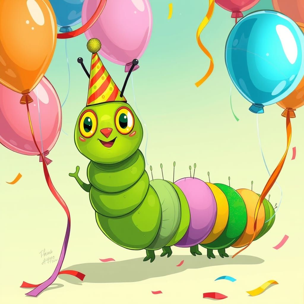 Caterpillar's Pixar-Inspired Anniversary Party