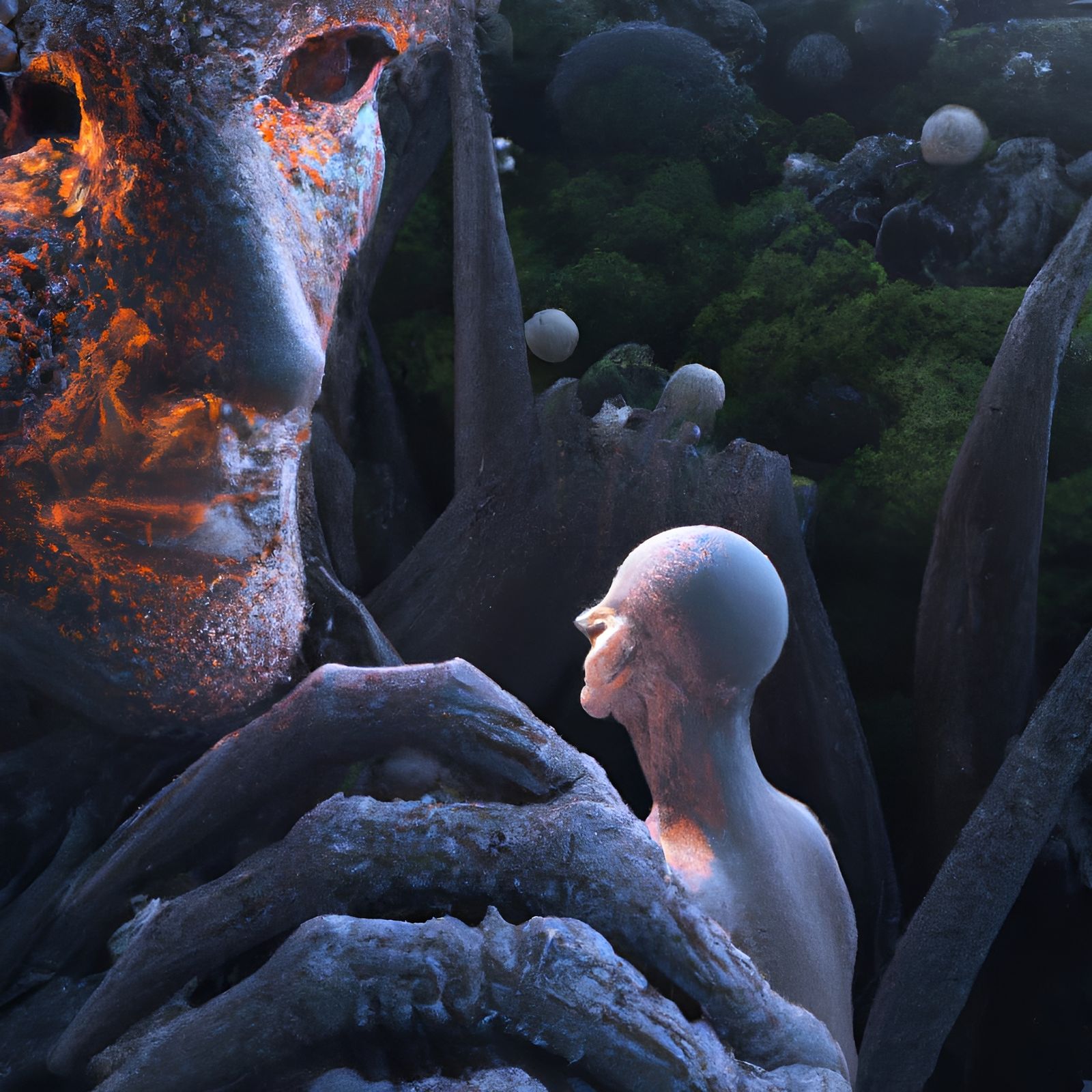 Detailed Fantasy Illustration: Feeling Pain