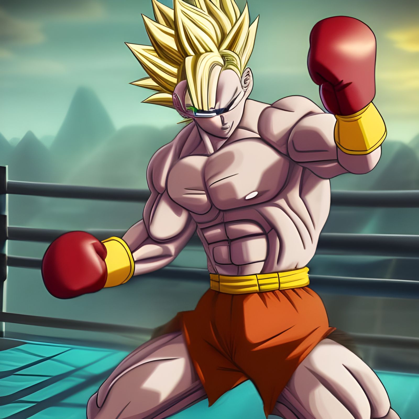 souper saying gohan boxin'