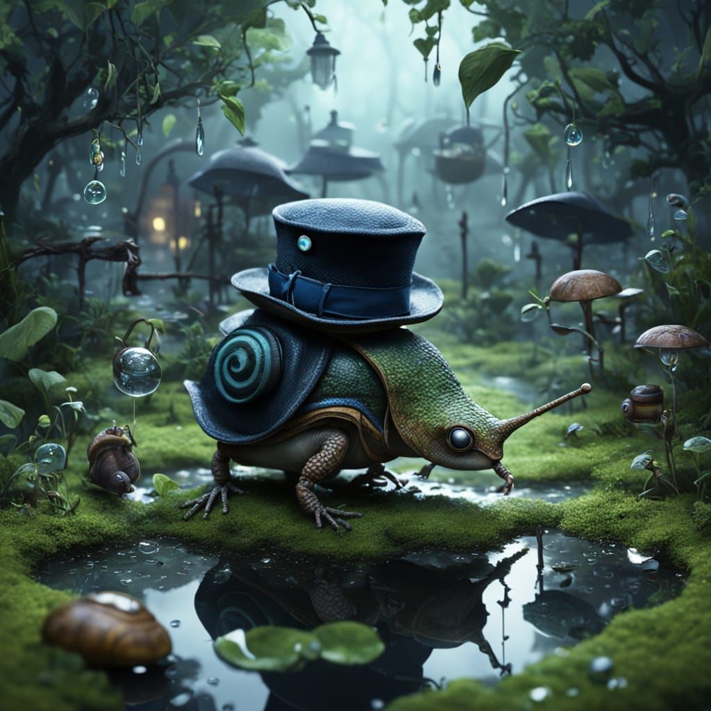 Sherlock Shell: Snail Detective in Victorian Garden