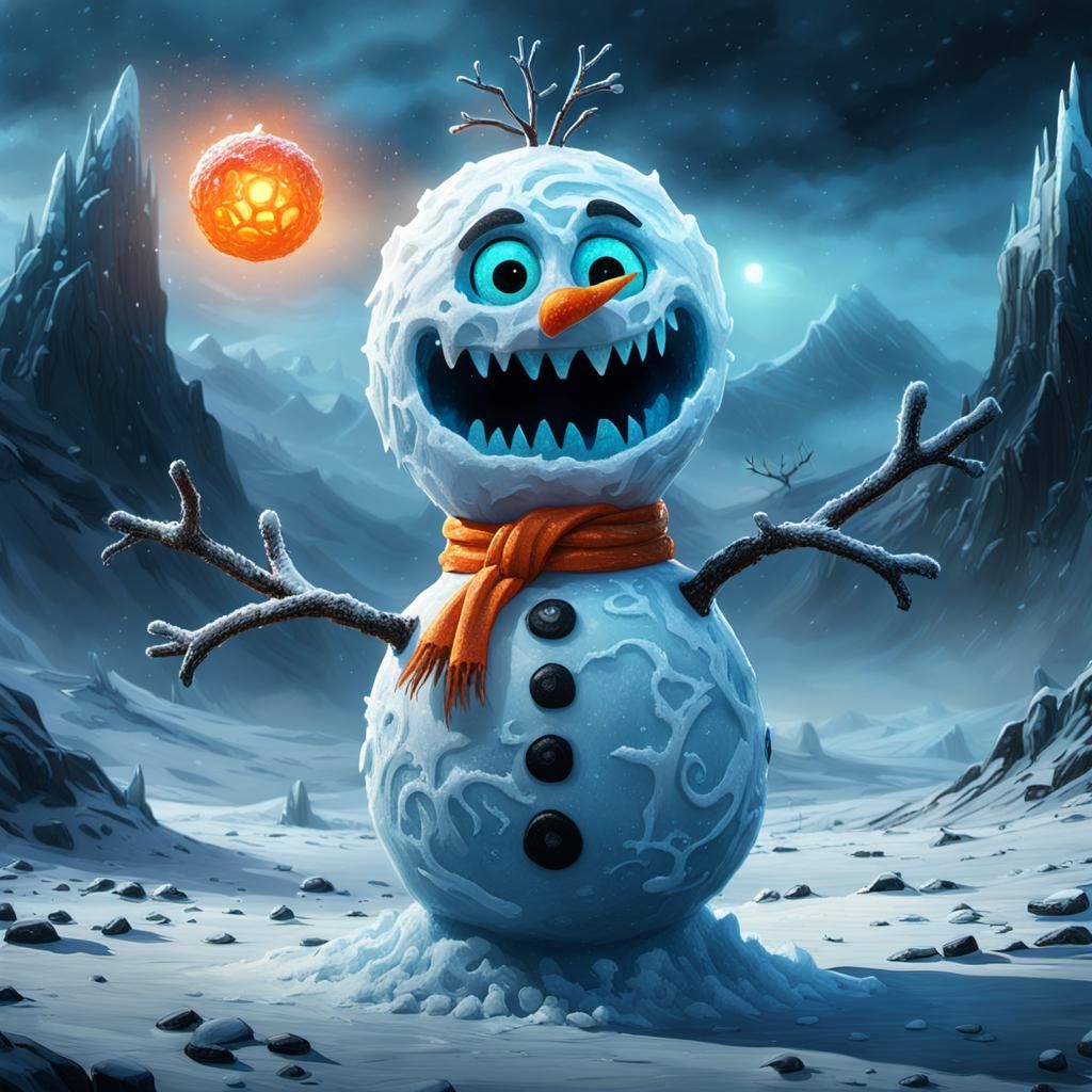 Snowman Horror Rises from the Apocalypse