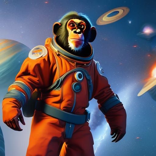 Chimps in Space