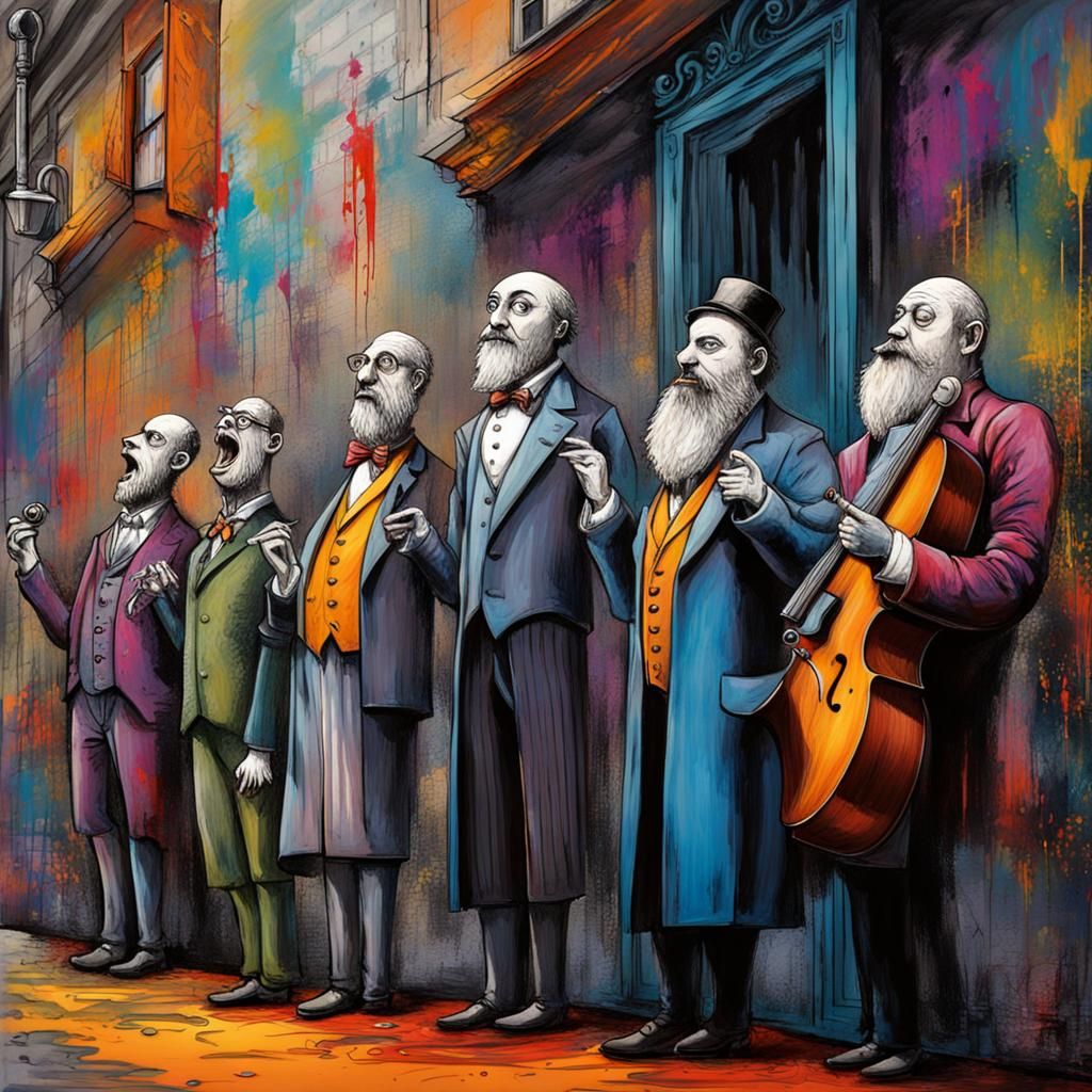 Making music ala Gorey.