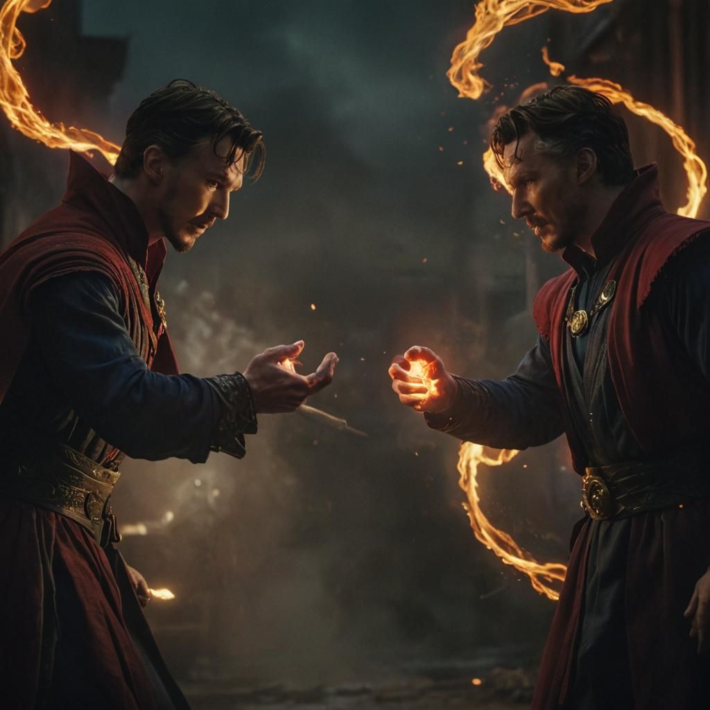 Doctor Strange vs It Clown Cinematic Face-Off