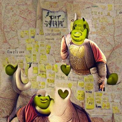Shrek is Love: A Digital Art Depiction
