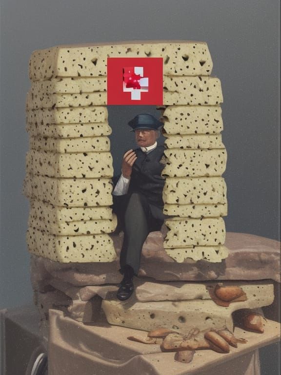 Swiss cheese and Vladimir Lenin,