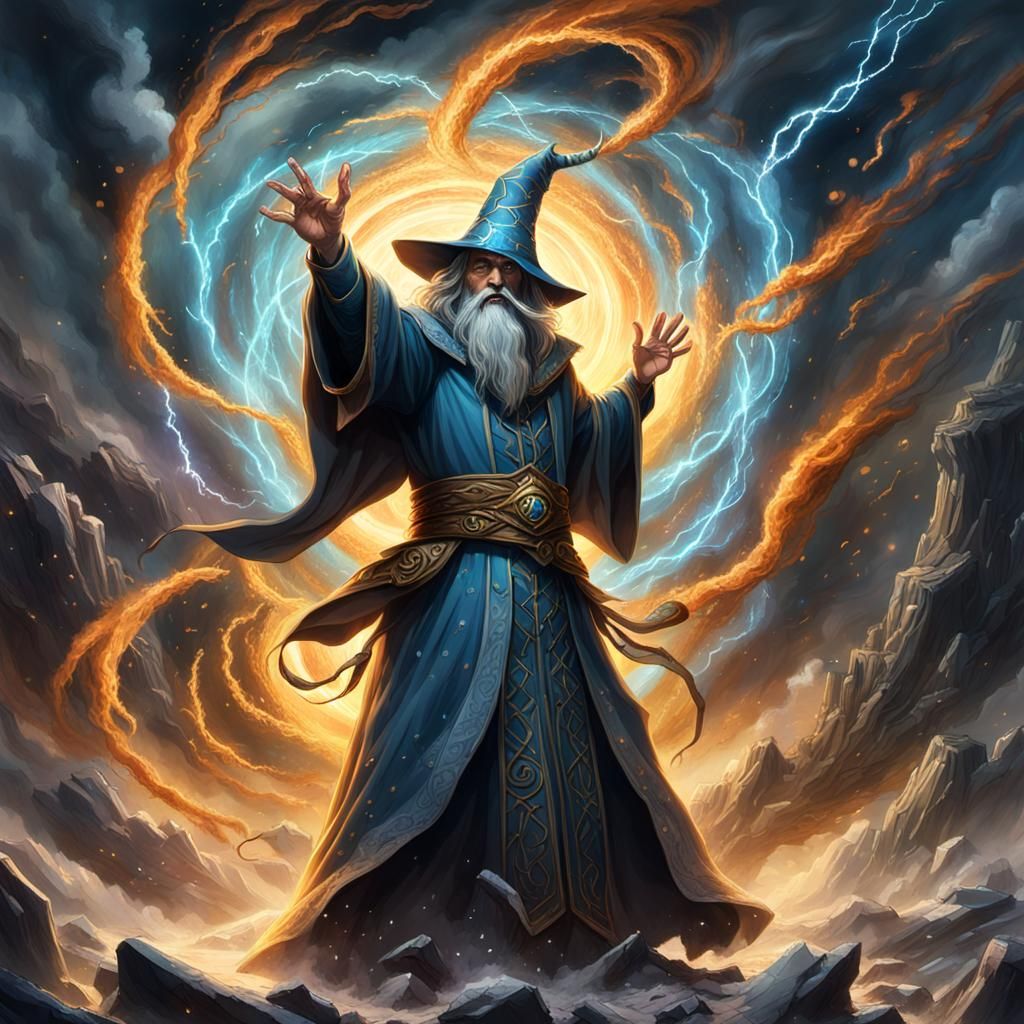 Mystic Storm Unleashed in Fantasy Realm