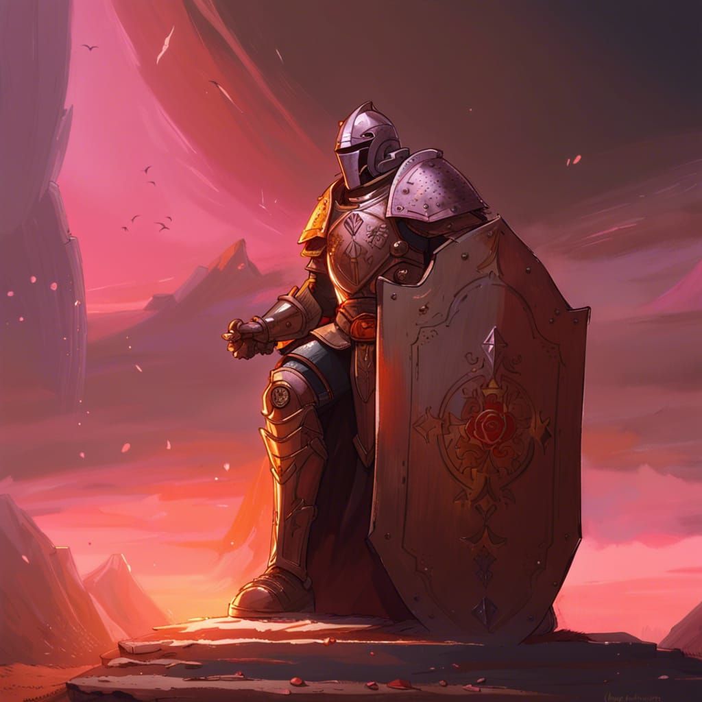 Paladin's Farewell: A Dark Fantasy Homage