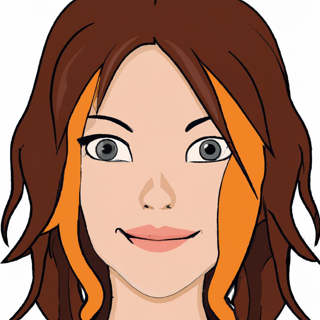 AI Generated Face: Idealized Beauty Concept