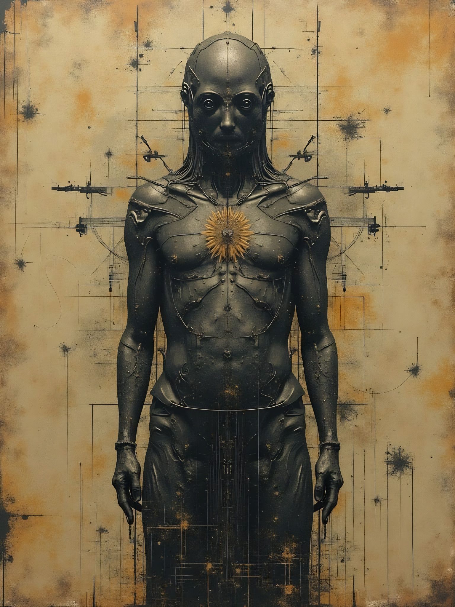 Fragmenting Byzantine Motifs in Surreal Style