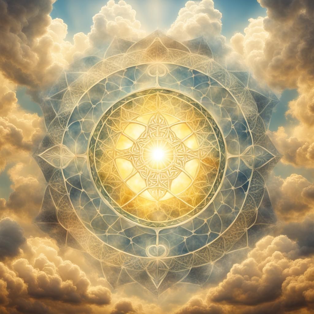 Tree of Life: Kabbalistic Sacred Geometry in Sunlight