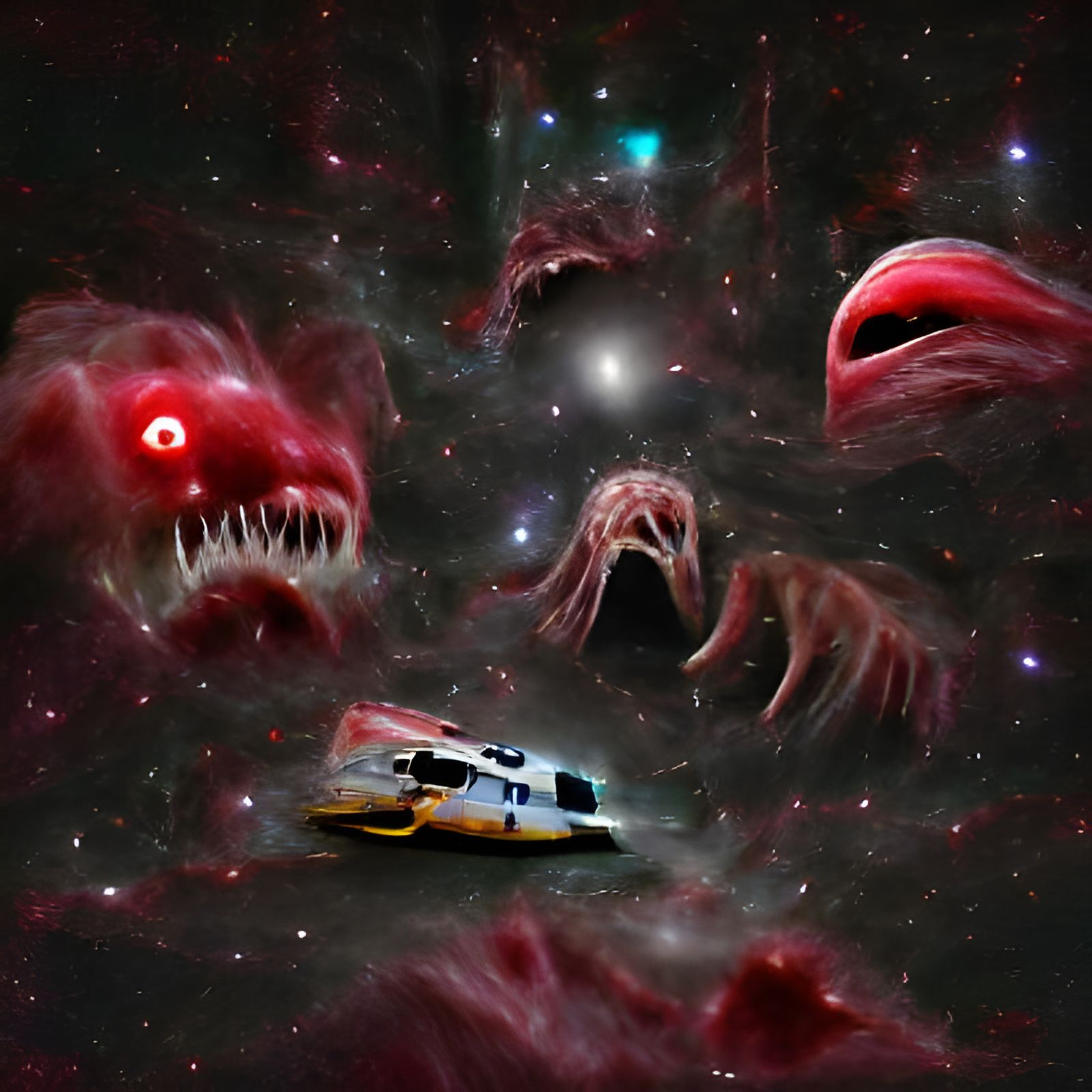 Deep Space Horror Image