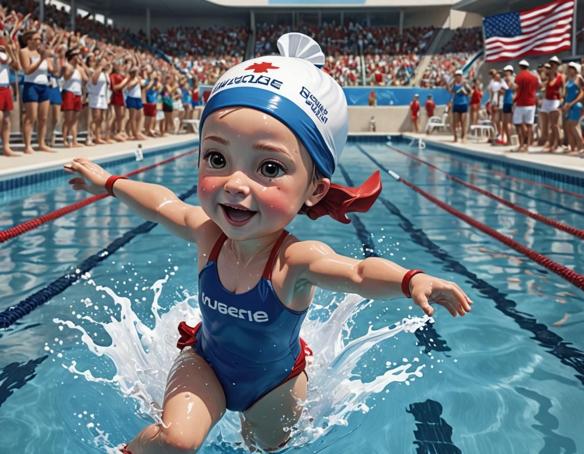 a wide angle full body image of Whimsical realistic caricatu...