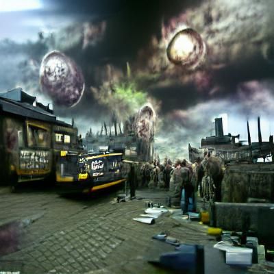 Call of Duty Zombies Matte Painting