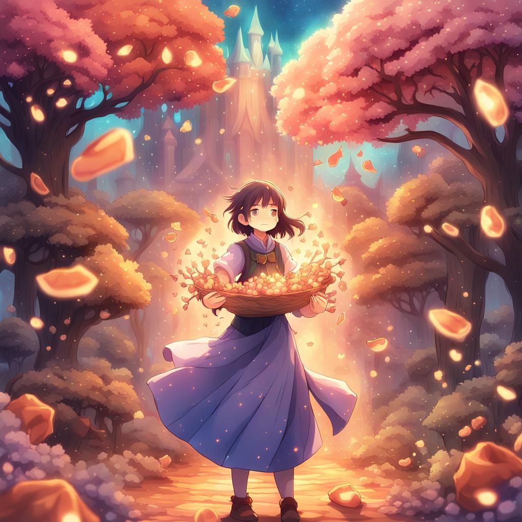 Anime Illustration: Cloves and Magic in Fantasy