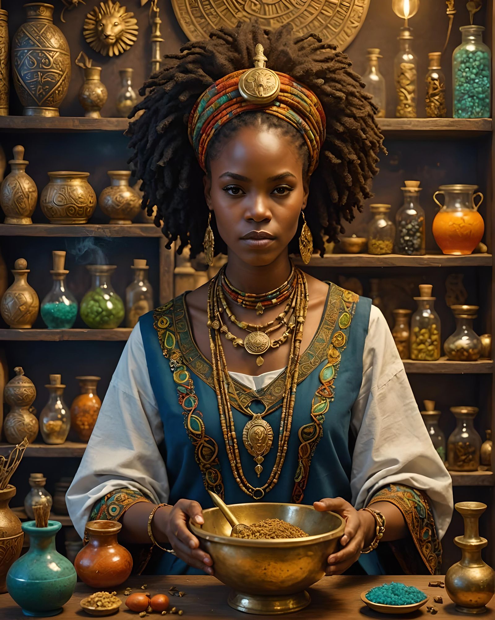 The Beautiful African Alchemist